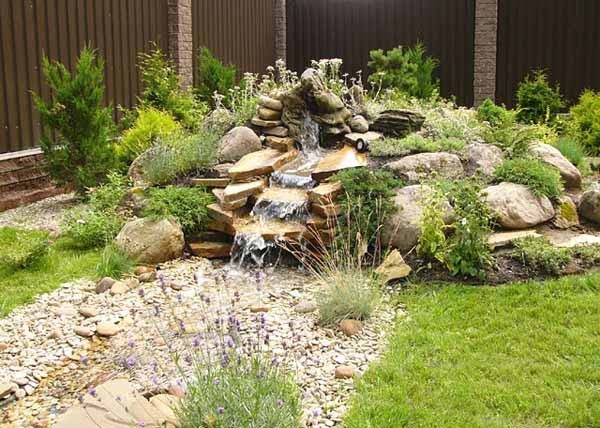 Add a Real Stream #smallcorner #rockgarden #decorhomeideas