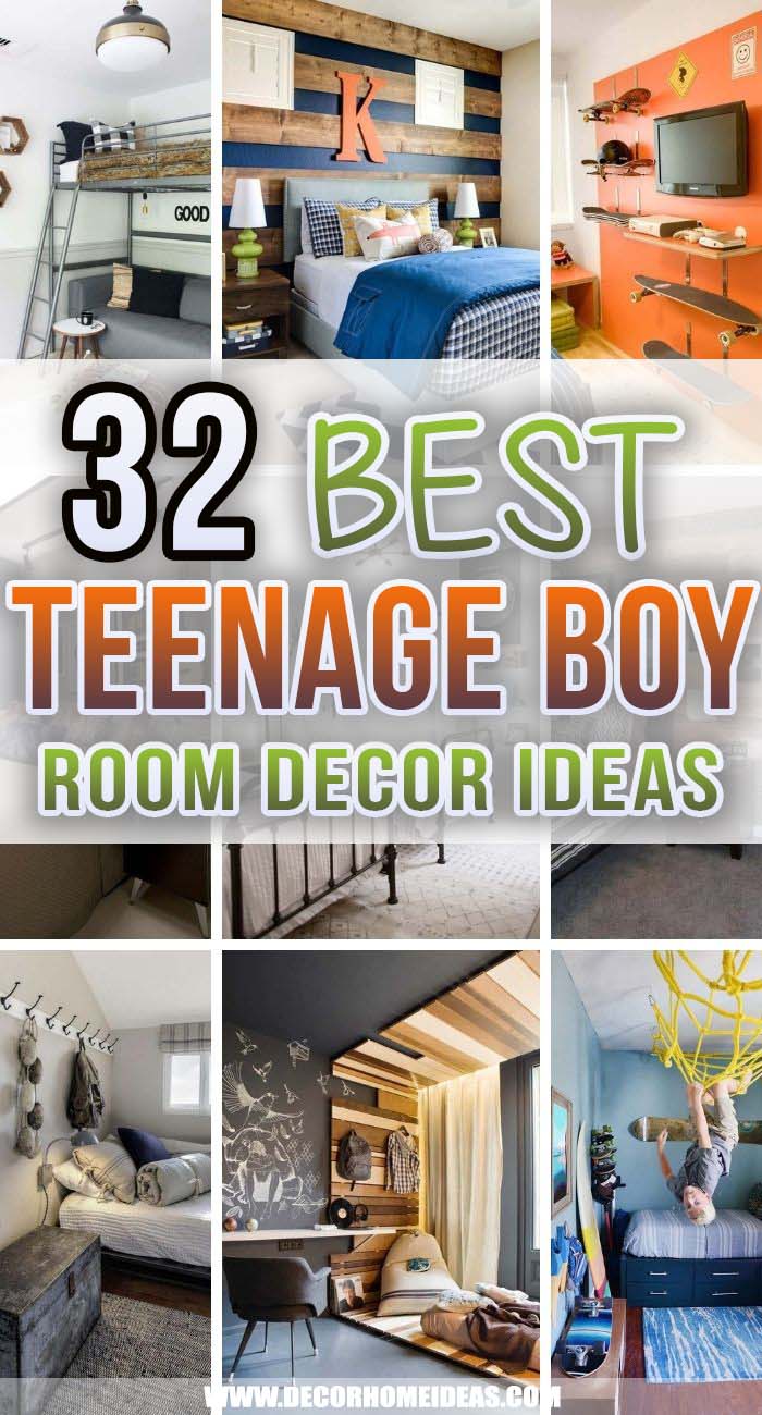 Best Teenage Boy Room Decor Ideas. Discover a corner of the world to call your own with the best teenage boy room decor ideas. Explore cool interior designs for teenagers. #decorhomeideas