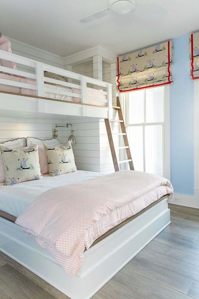 Bright and Breezy Nautical Teenage Boy Room #teenageboyroom #boyroom #decorhomeideas