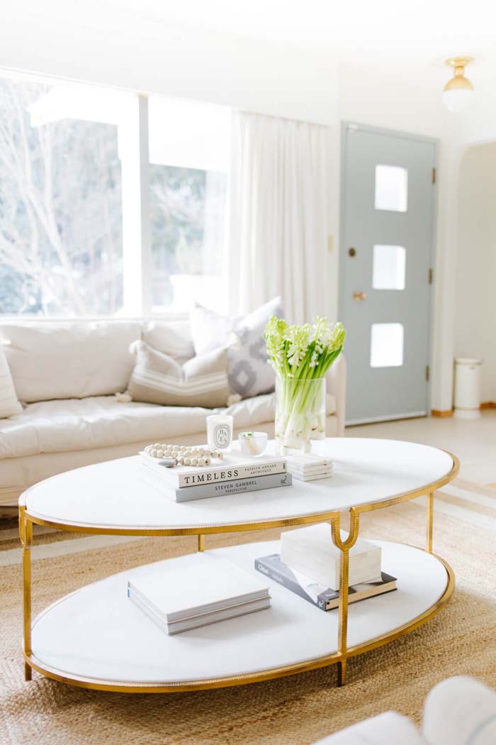 Classic, Beige, but Never Boring #smallapartment #livingroom #decorhomeideas