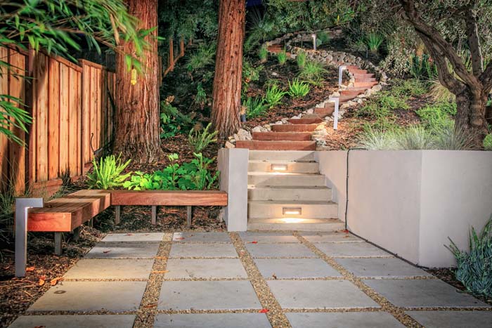 Create a Grand Entrance #hillsidelandscaping #budget #decorhomeideas