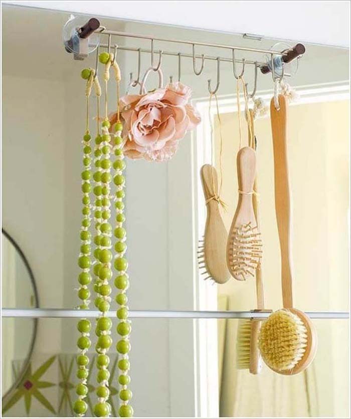 Just Hanging Out #storageideas #smallbathroom #decorhomeideas