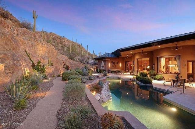 Paths and Pools #desertlandscaping #inexpensive #decorhomeideas