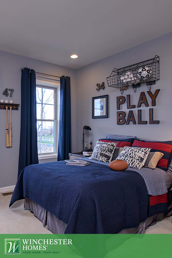 Play Ball Sport Teenage Boy Room Theme #teenageboyroom #boyroom #decorhomeideas