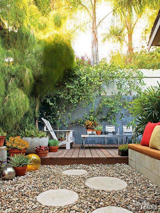 Retreat Seating With Deck Ground #deckideas #backyard #decorhomeideas