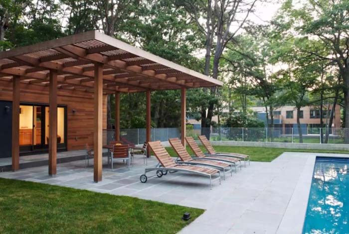 A Cedar Pergola #coveredpatio #pergola #decorhomeideas