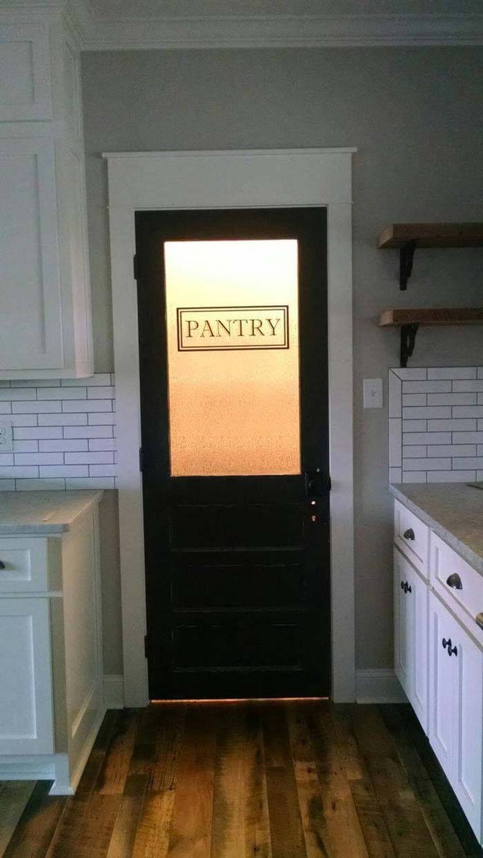 Back to the Past: The Doctor Is In #pantrydoor #decorhomeideas