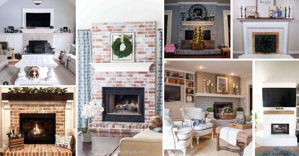 Brick Fireplace Ideas And Designs