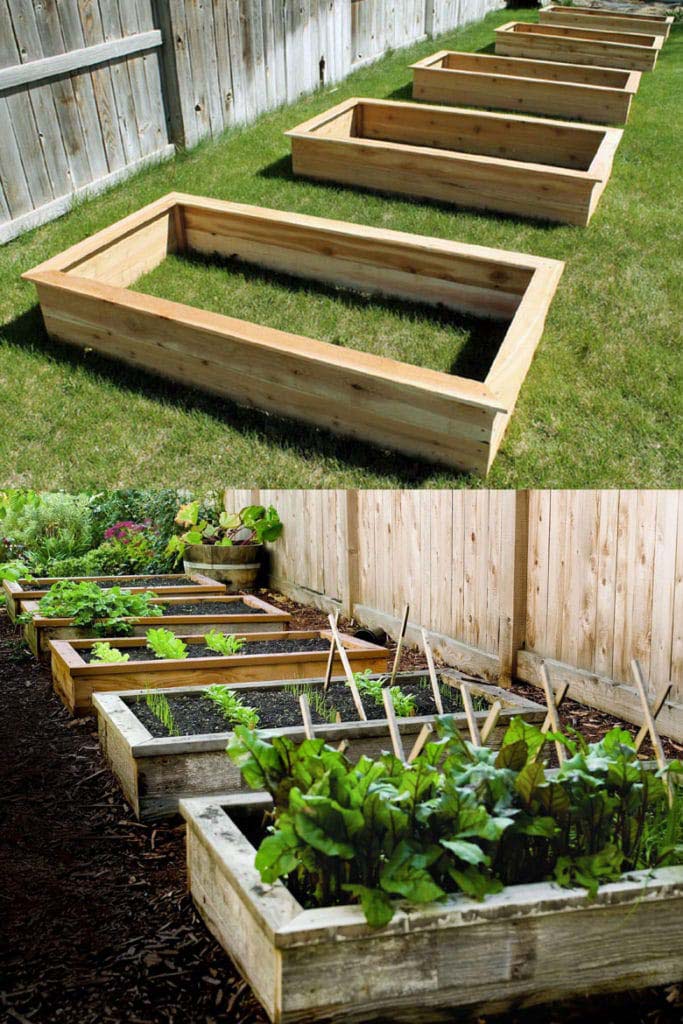 Easy DIY Raised Garden Box Designs #decorhomeideas