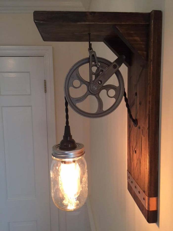 Farmhouse Steampunk Inspired Wall Lighting #farmhouse #lighting #decorhomeideas