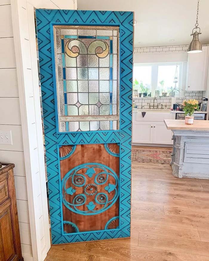 Hand Carved Pantry Door #pantrydoor #decorhomeideas