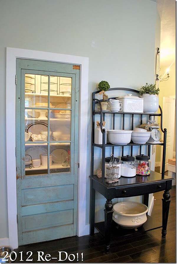 25 Creative Pantry Door Ideas To Keep Everything In Perfect ...