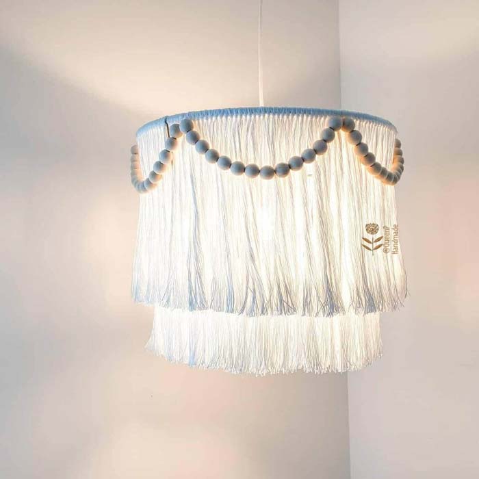 Modern Fringed Boho Farmhouse Chandelier #farmhouse #lighting #decorhomeideas