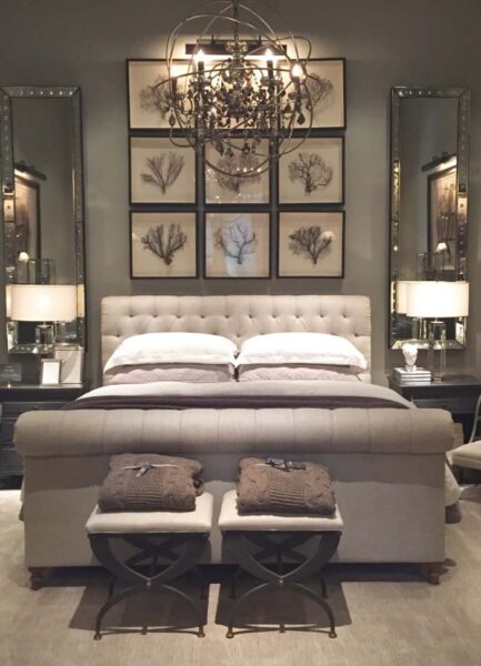32 Cozy Grey Bedroom Ideas And Designs For 2025 Decor Home Ideas Sleek Silhouettes And Sharp Lines Perfect This Glamorous Grey Haven Bedroom 433x600