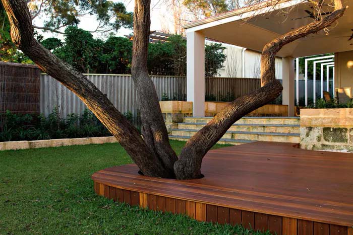 A Tree With a Deck #decorhomeideas