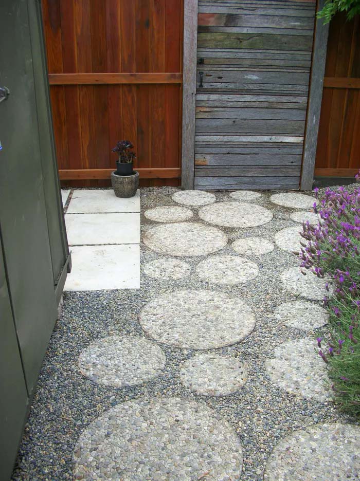 Aggregate Pavers #decorhomeideas