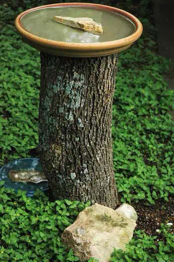 Bird Bath Holder #decorhomeideas