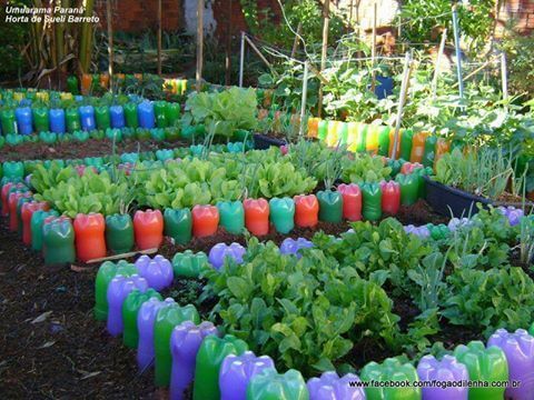 Colorful Plastic Raised Garden Bed #decorhomeideas