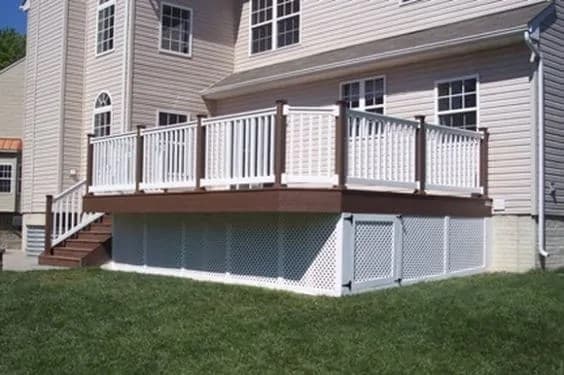 Composite Deck Skirting Is Customizable