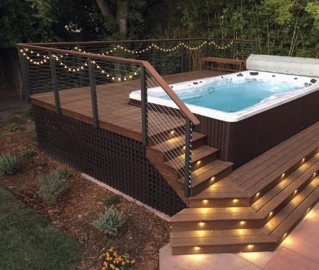 Panels or Slats for Pool Deck Skirting