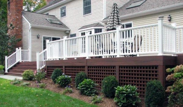 Lattice Deck Skirting Is Decorative and Functional