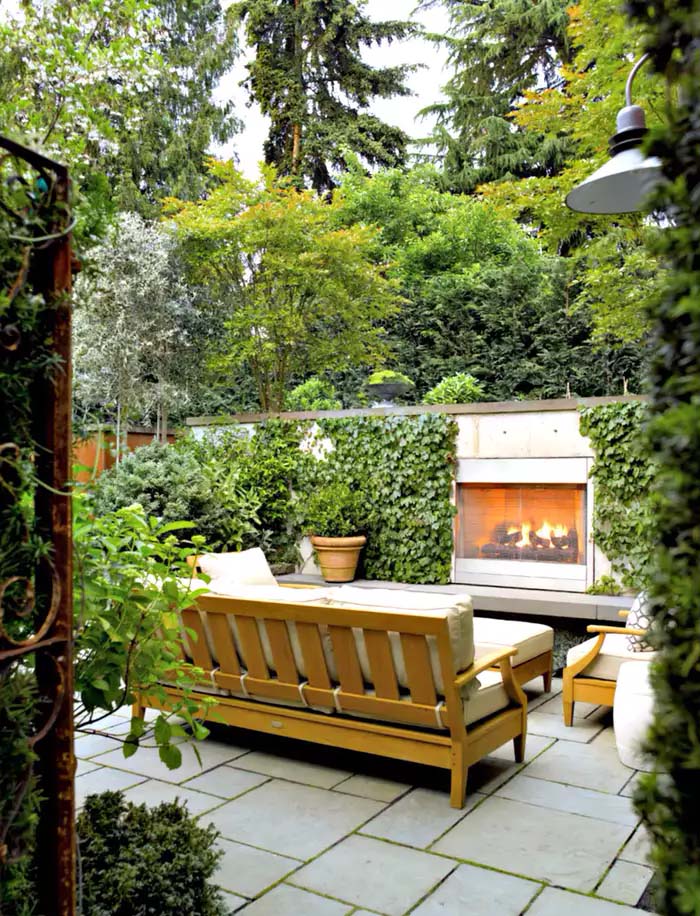 Private Patio #decorhomeideas