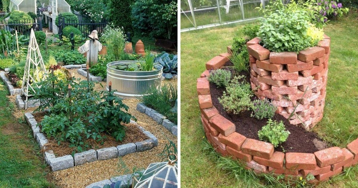 Recycled DIY Raised Garden Bed