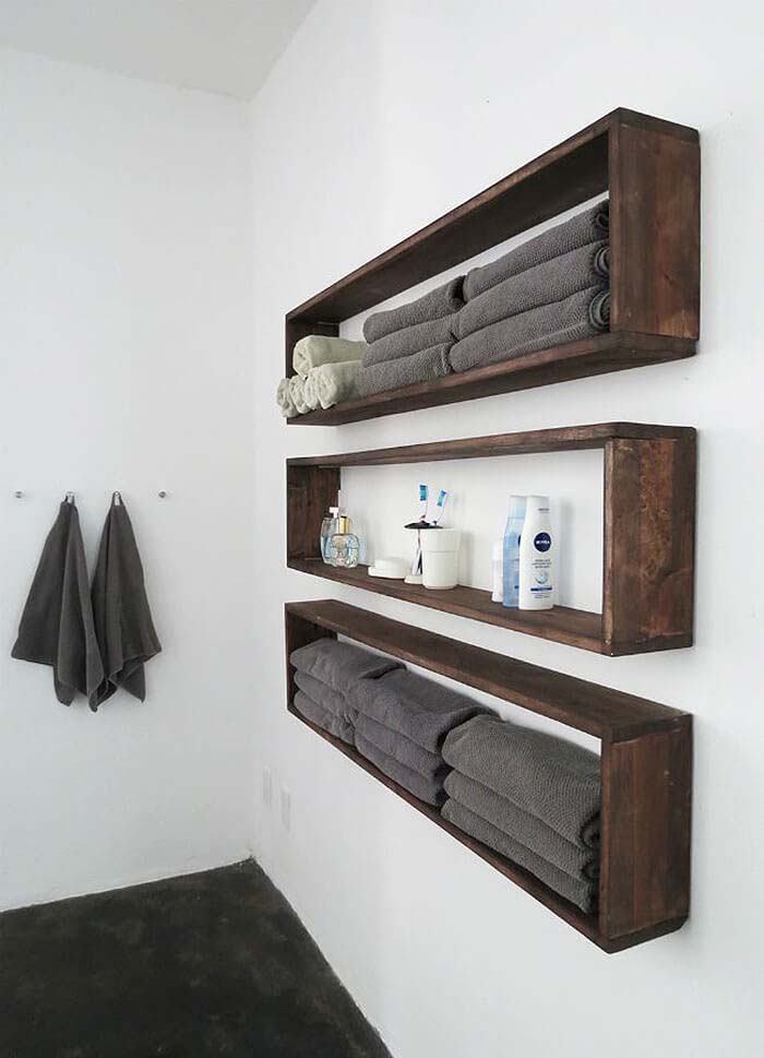 Wooden Thoreau Ascending Shelves #decorhomeideas