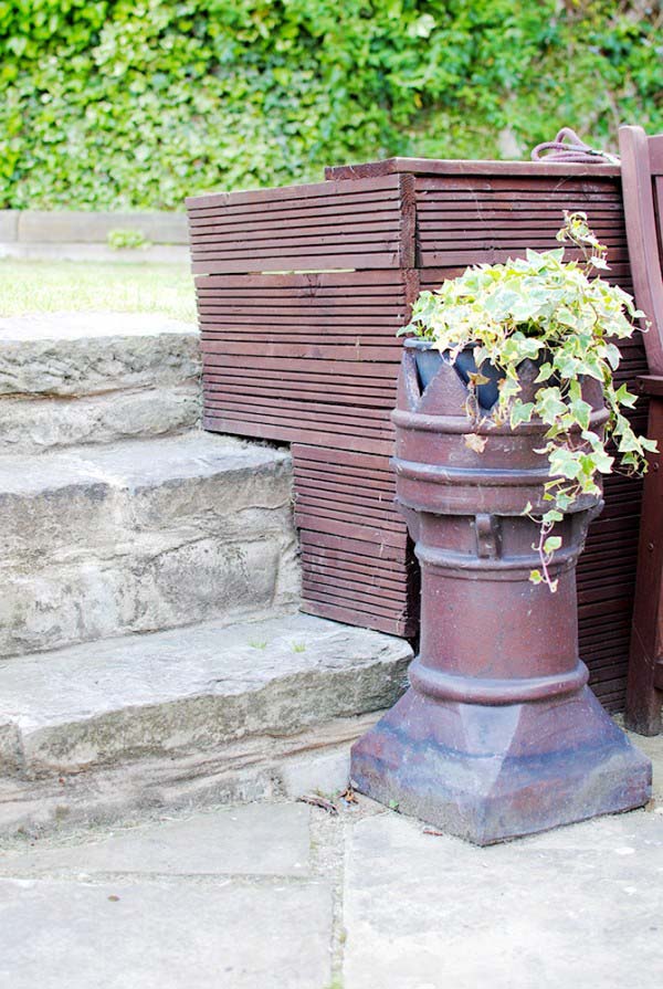 Chimney Pot Planter #decorhomeideas