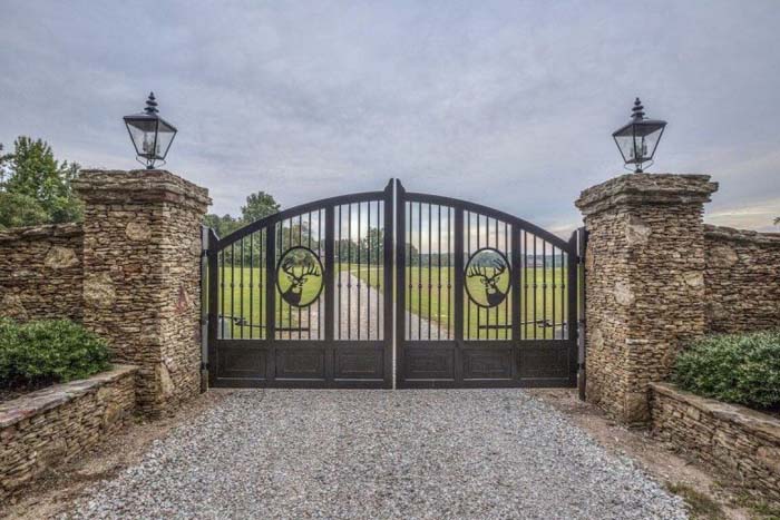 Decorative Gateways Driveway Ideas