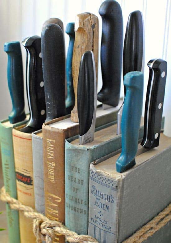 DIY Knife Holder #decorhomeideas