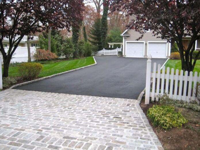 Grated Asphalt Has Smooth, High-End Appeal