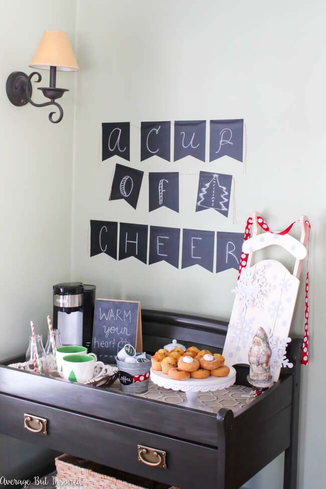 Quirky Lettering with Antique Charm #decorhomeideas
