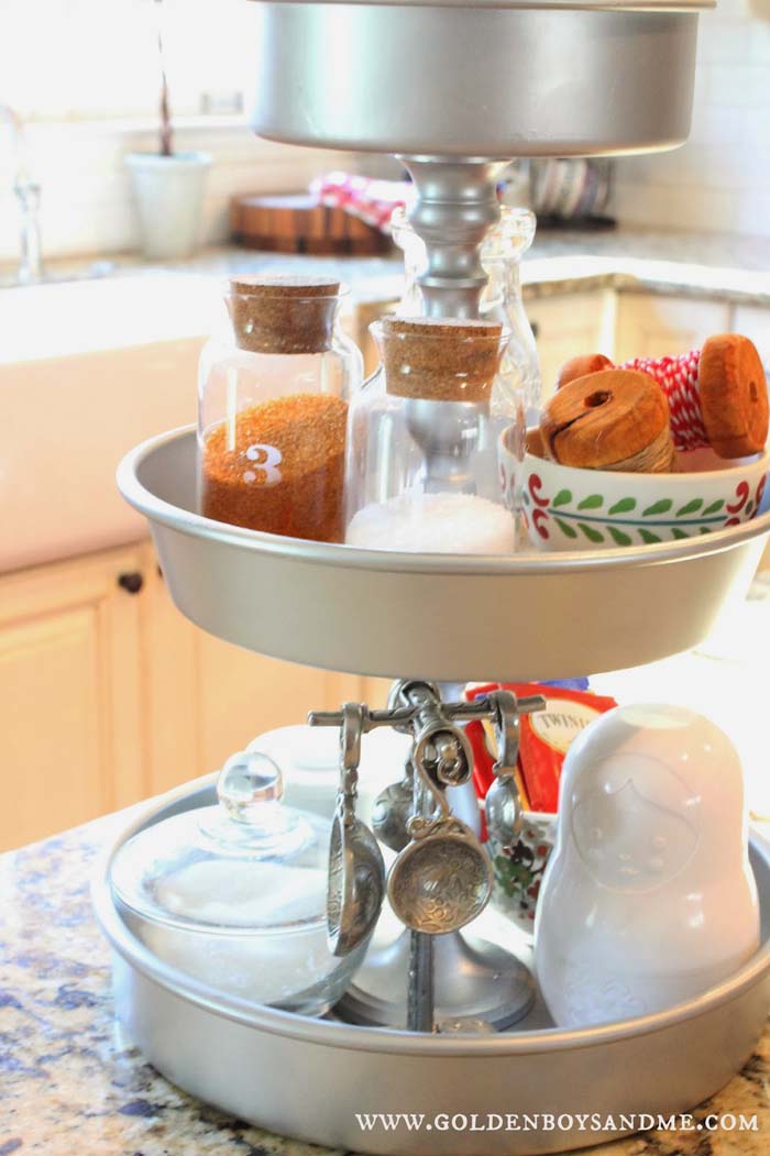 Tiered Kitchen Stand #decorhomeideas