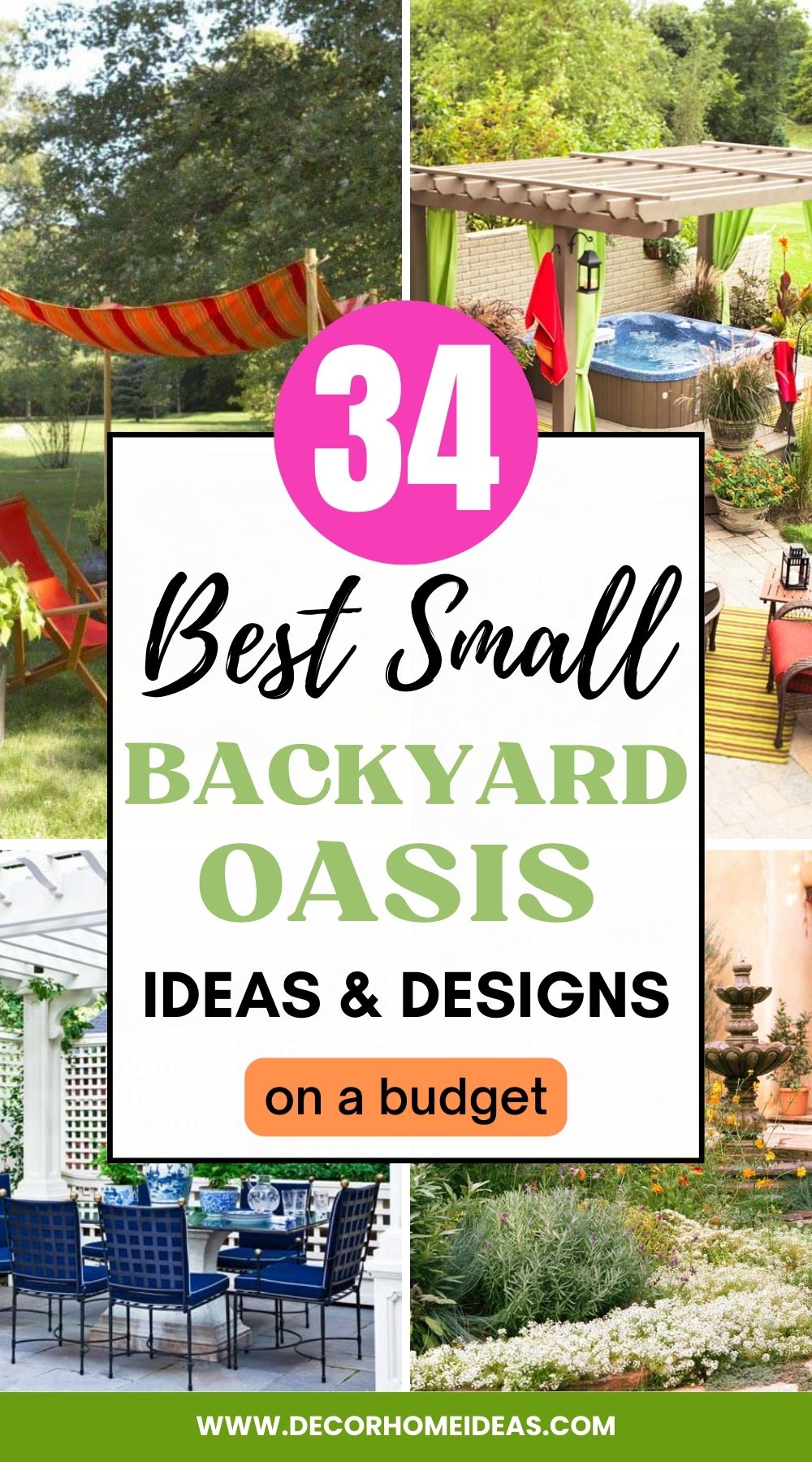 Small Backyard Oasis on a budget