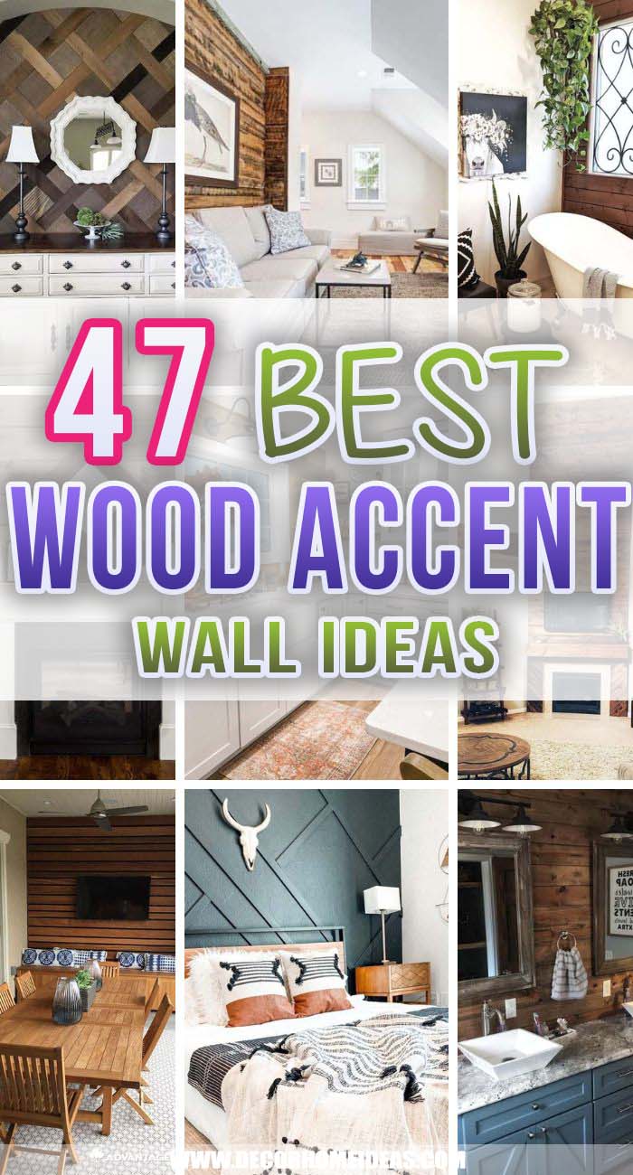Best Wood Accent Wall Ideas. Would you like to transform your room and make it more appealing and inviting? These awesome wood accent wall ideas will inspire your next makeover. #decorhomeideas