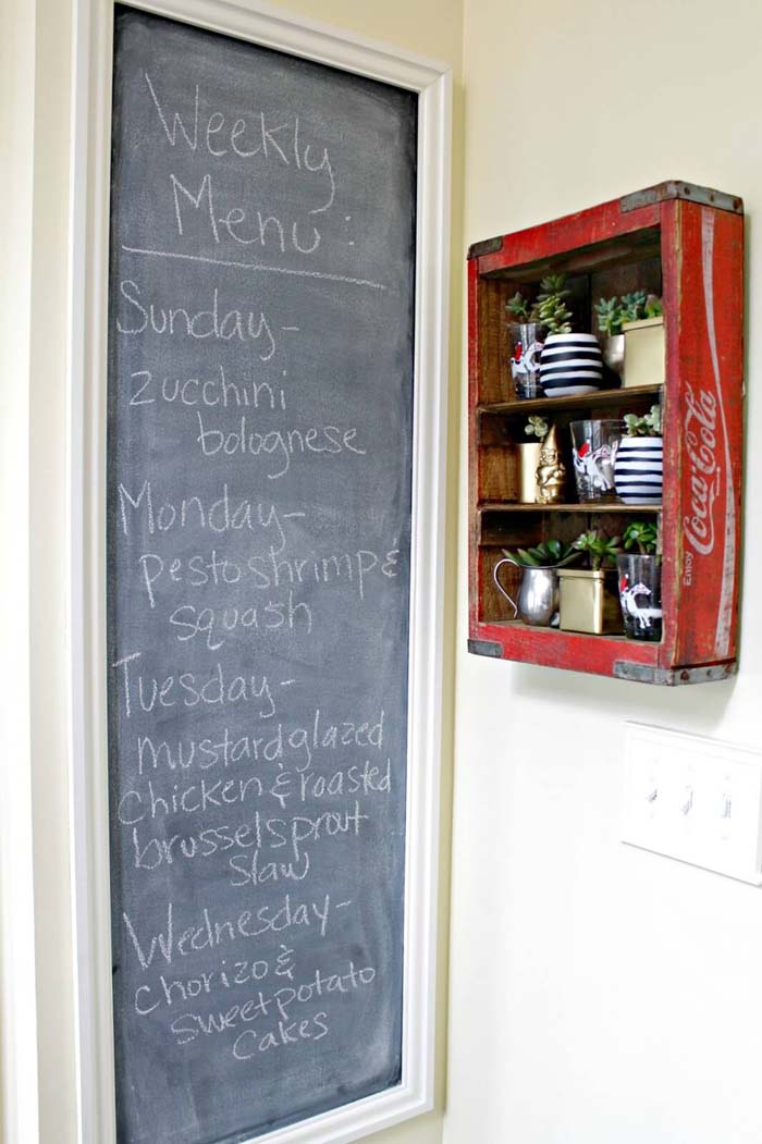 Cute Coca-Cola Mini Shelf #decorhomeideas