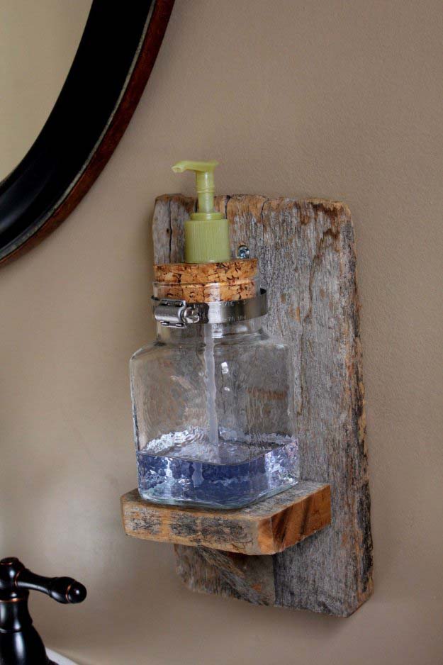 Rustic Dispenser For Soap