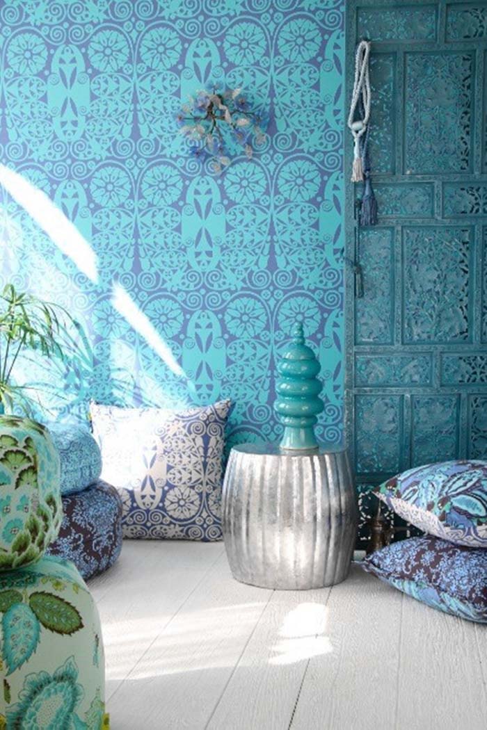 Serene Shades of Blue #decorhomeideas