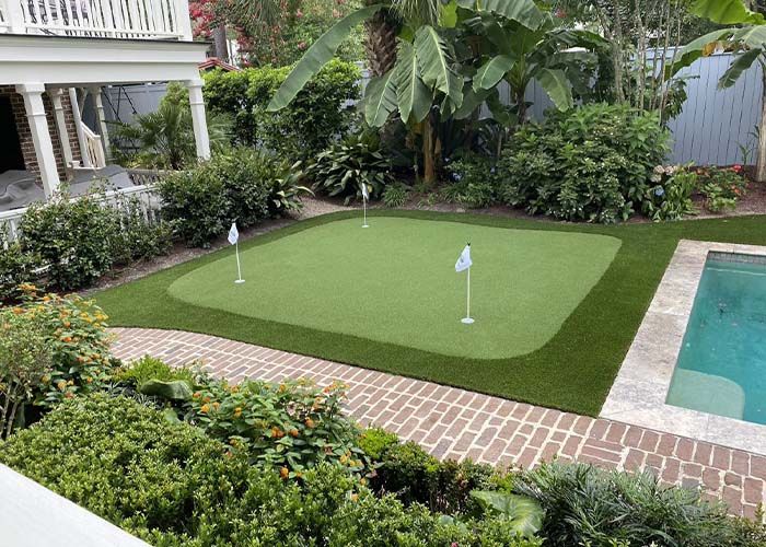 A More Challenging Putting Green