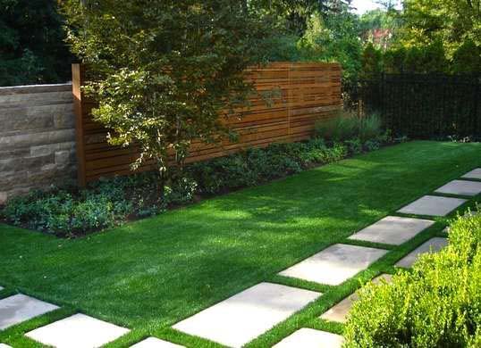 Use Artificial Grass With Pavers