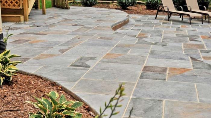 Patio Pavers With a Pattern