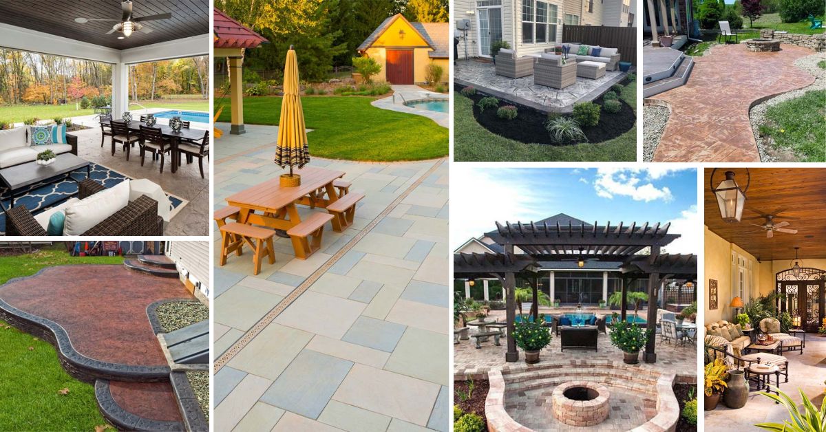 Stamped Concrete Patio Ideas