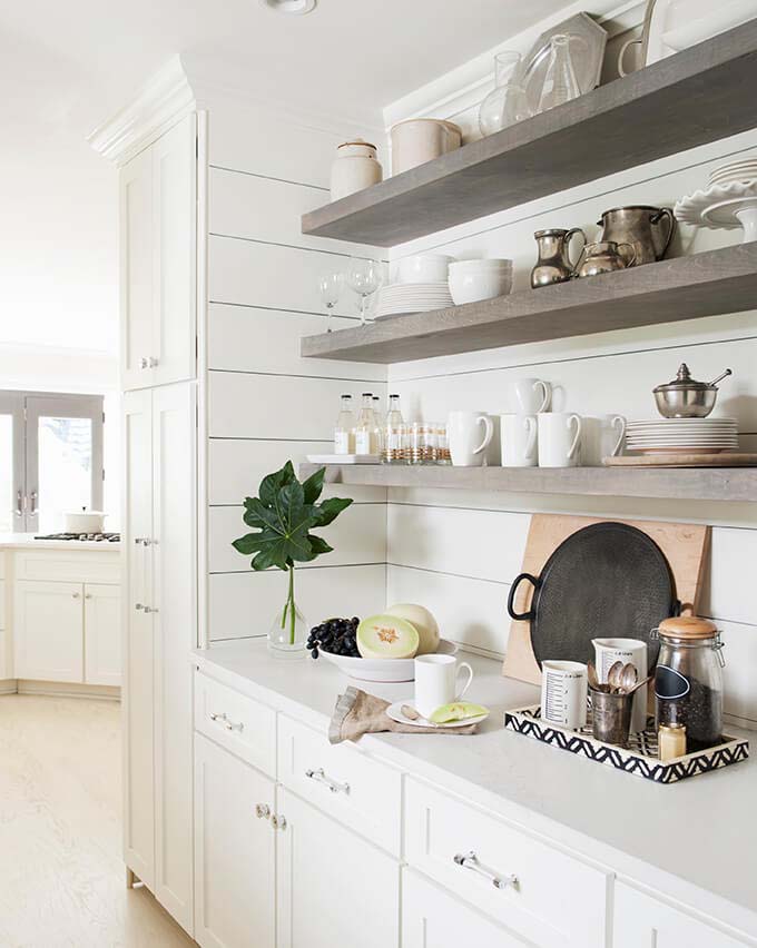 Sturdy and True Farmhouse Shelving #decorhomeideas