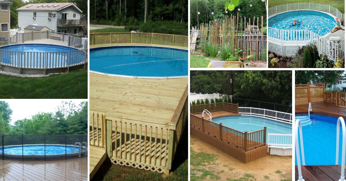 Above Ground Pool Fence Ideas