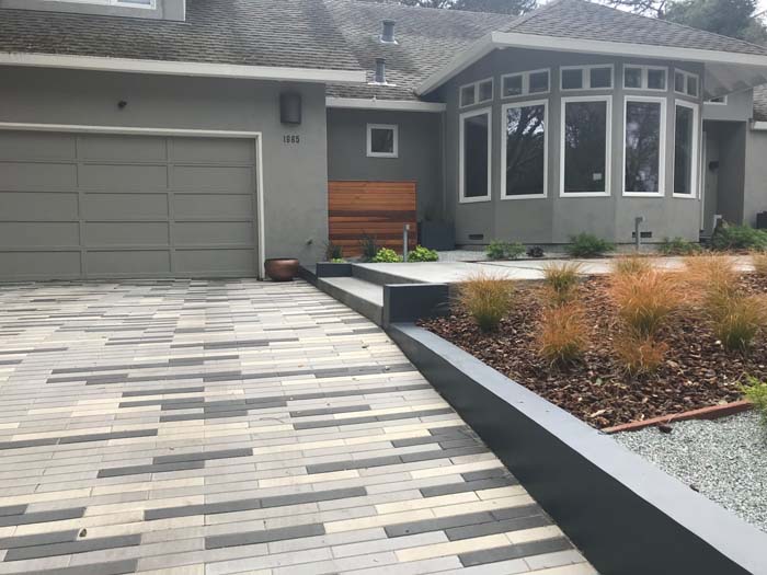 Use Steel Edging for a Modern Look
