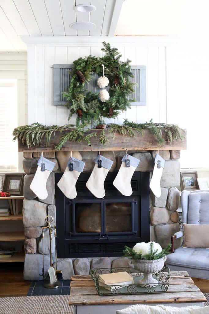 Christmas Mantel Decor