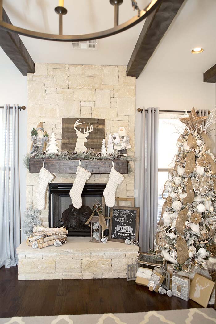 Rustic Winter Decor