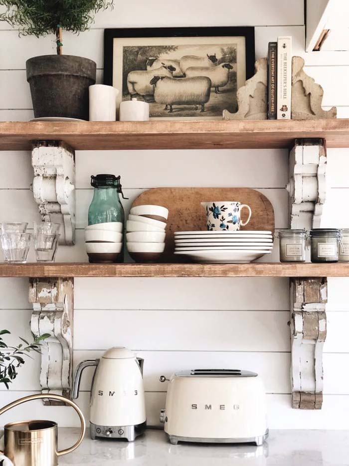 Cottage Style Shelf Unit