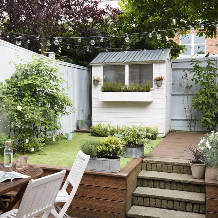 Build a Garden Room on a Terrace